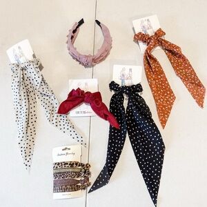 Set of (6) Hair Accessories
